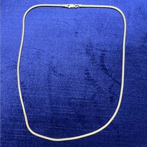 Sterling Silver Snake Chain Necklace